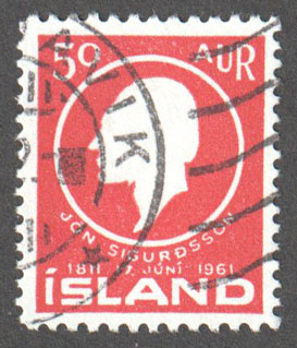 Iceland Scott 335 Used - Click Image to Close